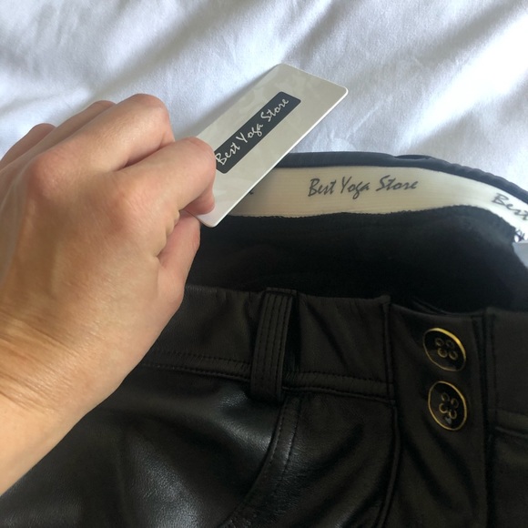 Black Leather pants - Picture 6 of 8